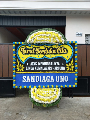 Papan Bunga Duka di Tempeh